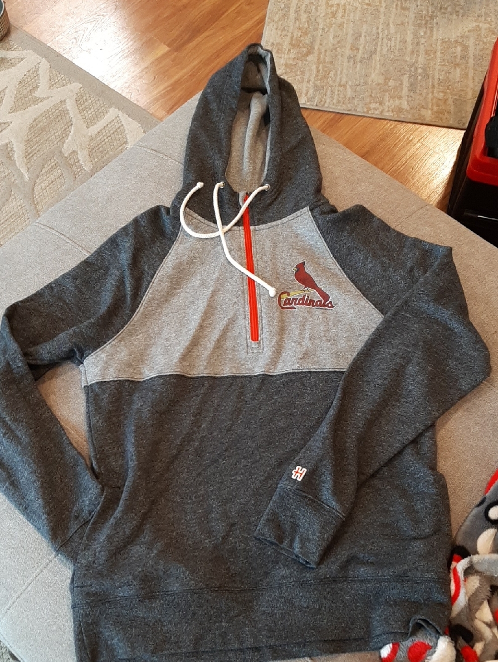 HOMAGE Gray STL Cardinals Sweatshirt